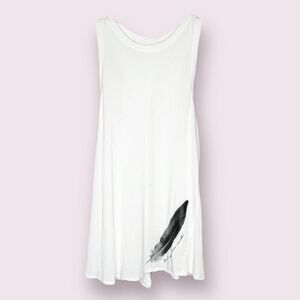 Lululemon Nook Tank * Vitasea Wunderlust 2015 Women’s Size 6 White RARE Two-Way